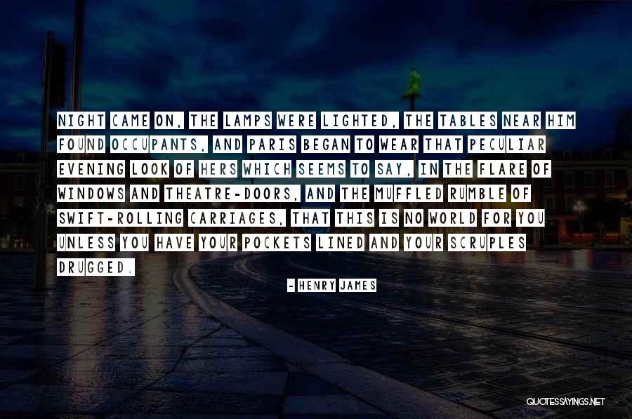 One Evening In Paris Quotes By Henry James One Evening In Paris Quotes By Henry James