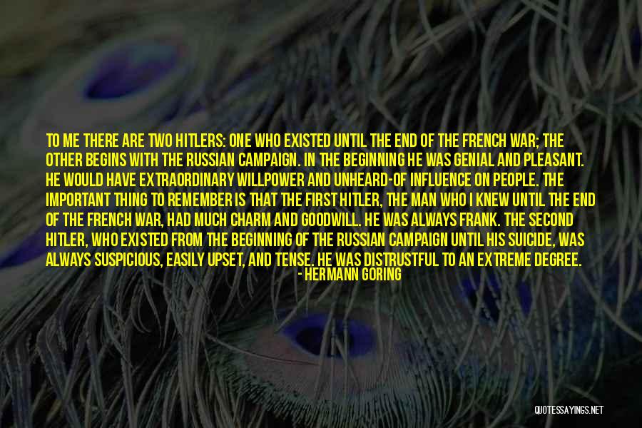 One Extreme To The Other Quotes By Hermann Goring One Extreme To The Other Quotes By Hermann Goring