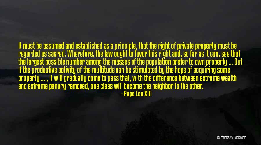 One Extreme To The Other Quotes By Pope Leo XIII