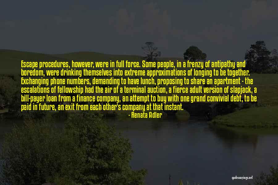 One Extreme To The Other Quotes By Renata Adler One Extreme To The Other Quotes By Renata Adler