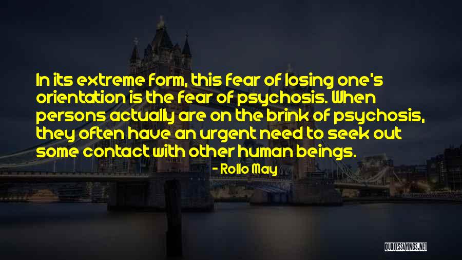One Extreme To The Other Quotes By Rollo May One Extreme To The Other Quotes By Rollo May