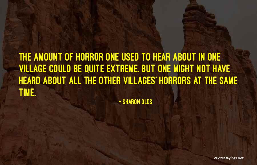 One Extreme To The Other Quotes By Sharon Olds