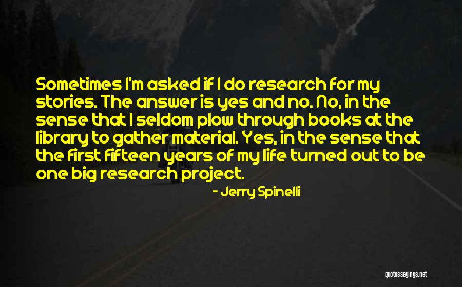 One Fifteen Quotes By Jerry Spinelli One Fifteen Quotes By Jerry Spinelli