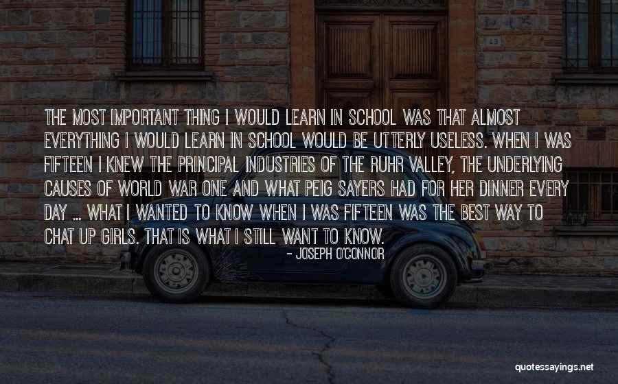One Fifteen Quotes By Joseph O'Connor One Fifteen Quotes By Joseph O'Connor