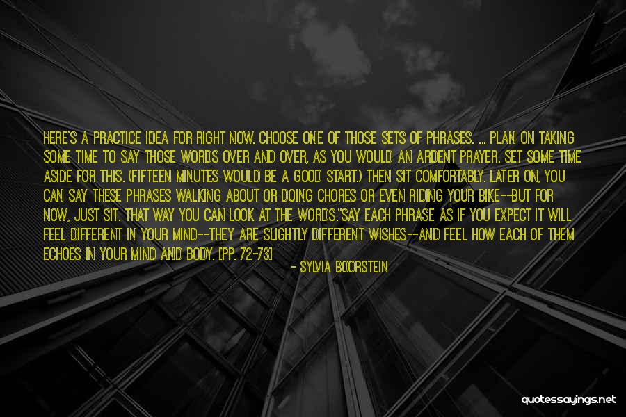 One Fifteen Quotes By Sylvia Boorstein One Fifteen Quotes By Sylvia Boorstein