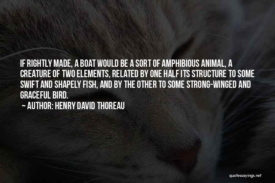 One Fish Two Fish Quotes By Henry David Thoreau