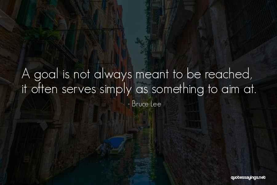 One Goal One Vision Quotes By Bruce Lee One Goal One Vision Quotes By Bruce Lee