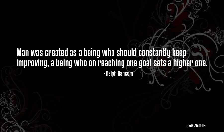 One Goal Quotes By Ralph Ransom One Goal Quotes By Ralph Ransom