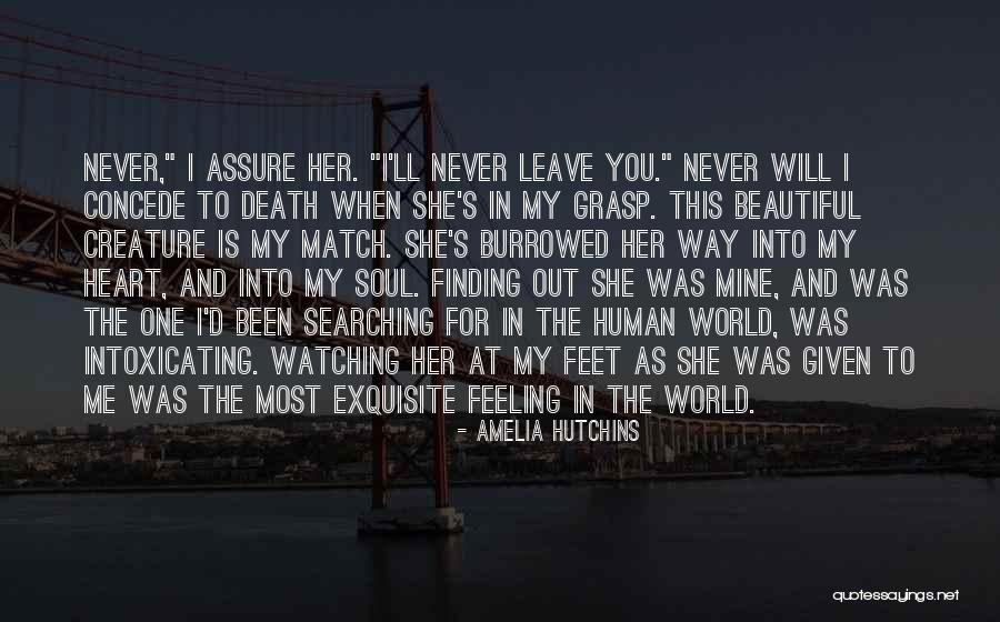 One Grasp Quotes By Amelia Hutchins One Grasp Quotes By Amelia Hutchins