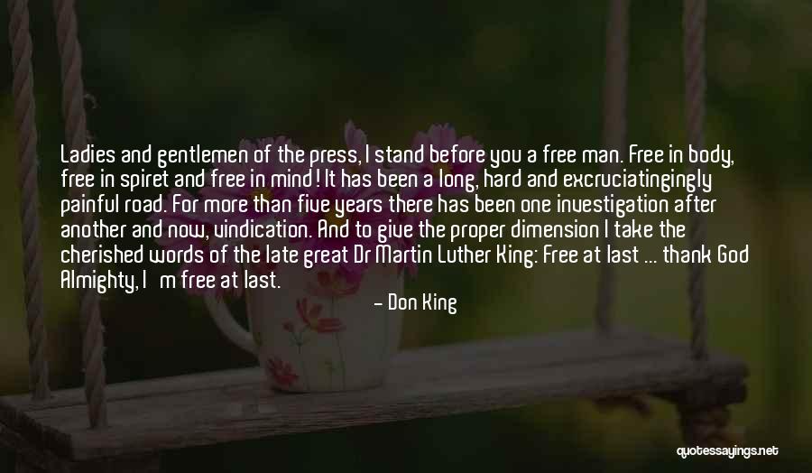 One Great Man Quotes By Don King