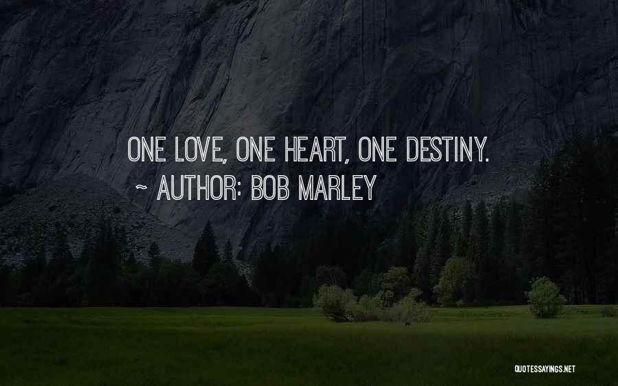 One Heart Quotes By Bob Marley
