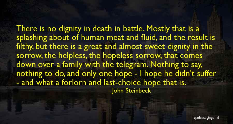 One Human Family Quotes By John Steinbeck