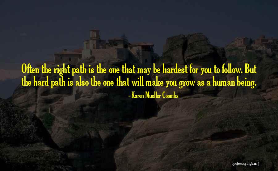 One Human Family Quotes By Karen Mueller Coombs One Human Family Quotes By Karen Mueller Coombs