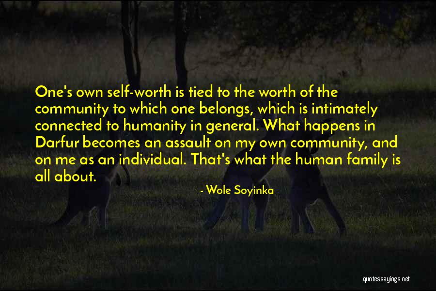 One Human Family Quotes By Wole Soyinka