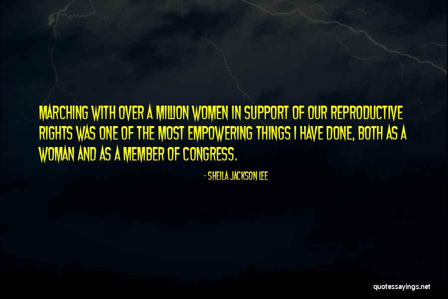One In A Million Woman Quotes By Sheila Jackson Lee One In A Million Woman Quotes By Sheila Jackson Lee