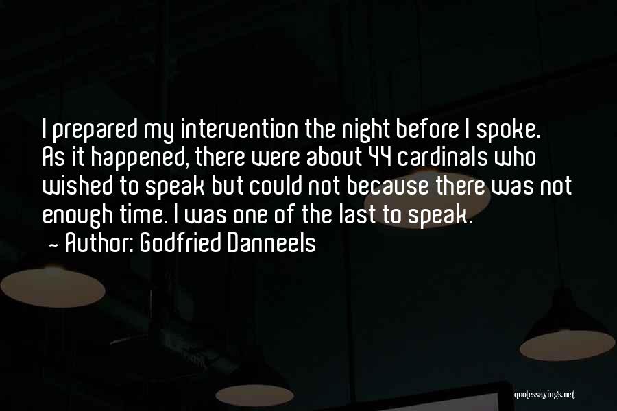 One Last Night Quotes By Godfried Danneels