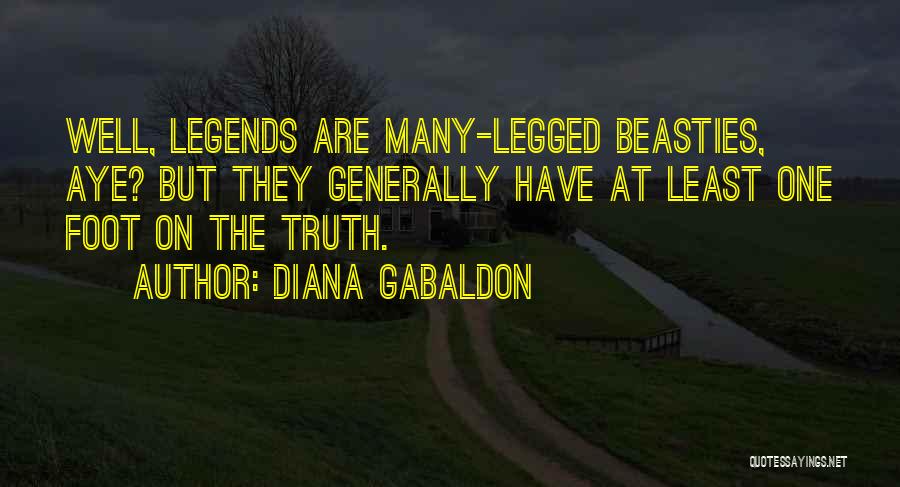 One Legged Quotes By Diana Gabaldon