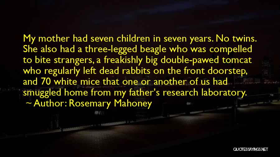 One Legged Quotes By Rosemary Mahoney