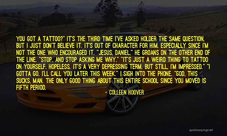 One Line About Me Quotes By Colleen Hoover One Line About Me Quotes By Colleen Hoover