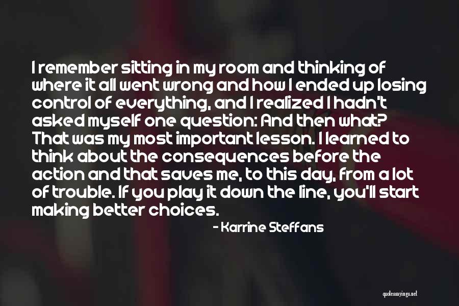 One Line About Me Quotes By Karrine Steffans One Line About Me Quotes By Karrine Steffans