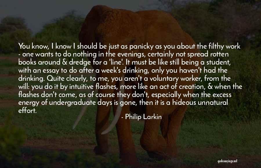 One Line About Me Quotes By Philip Larkin One Line About Me Quotes By Philip Larkin