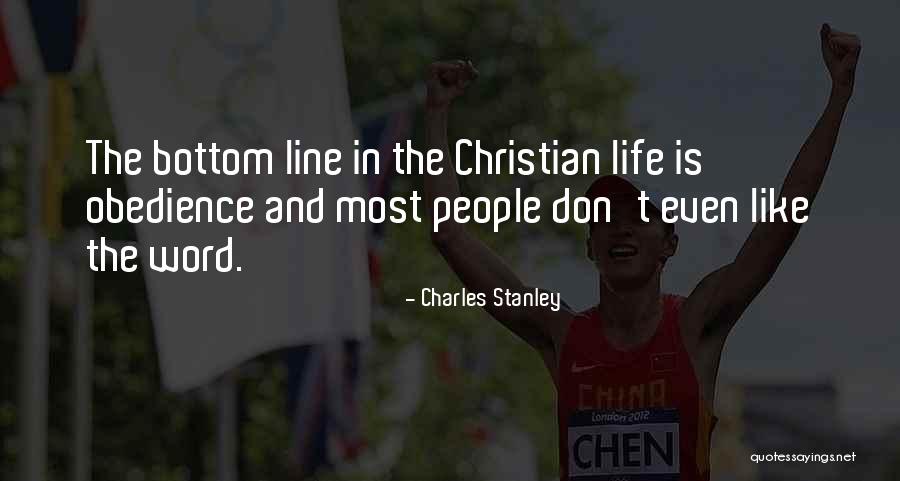 One Line Christian Quotes By Charles Stanley One Line Christian Quotes By Charles Stanley