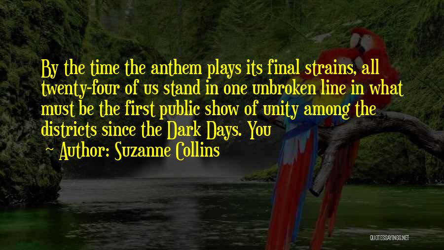 One Line Time Quotes By Suzanne Collins