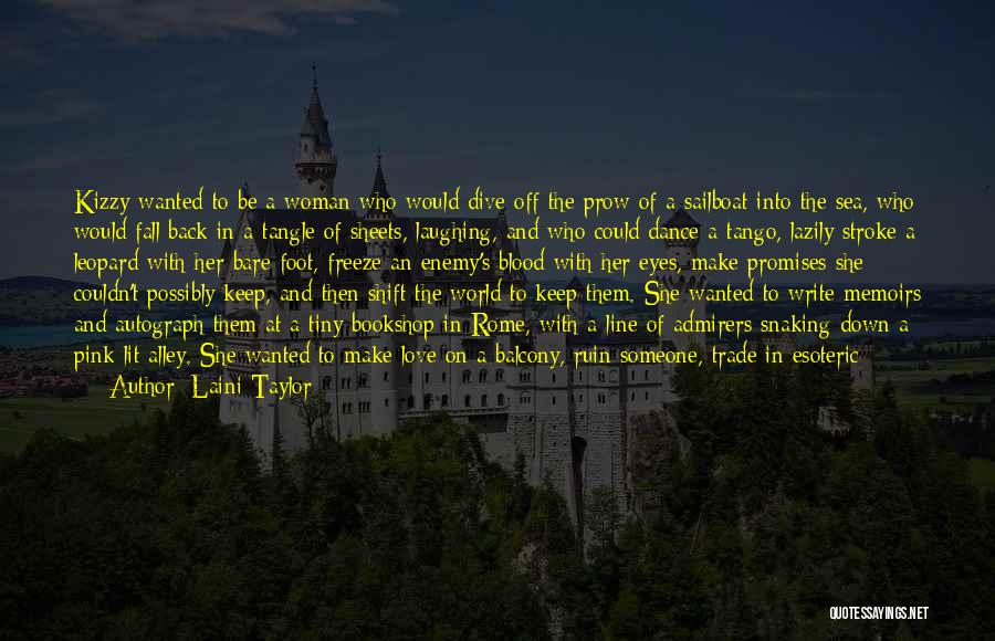 One Line World Quotes By Laini Taylor