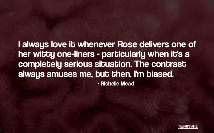 One Liners And Witty Quotes By Richelle Mead One Liners And Witty Quotes By Richelle Mead