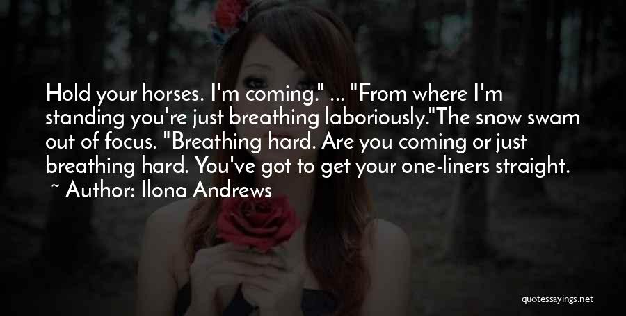 One Liners Quotes By Ilona Andrews