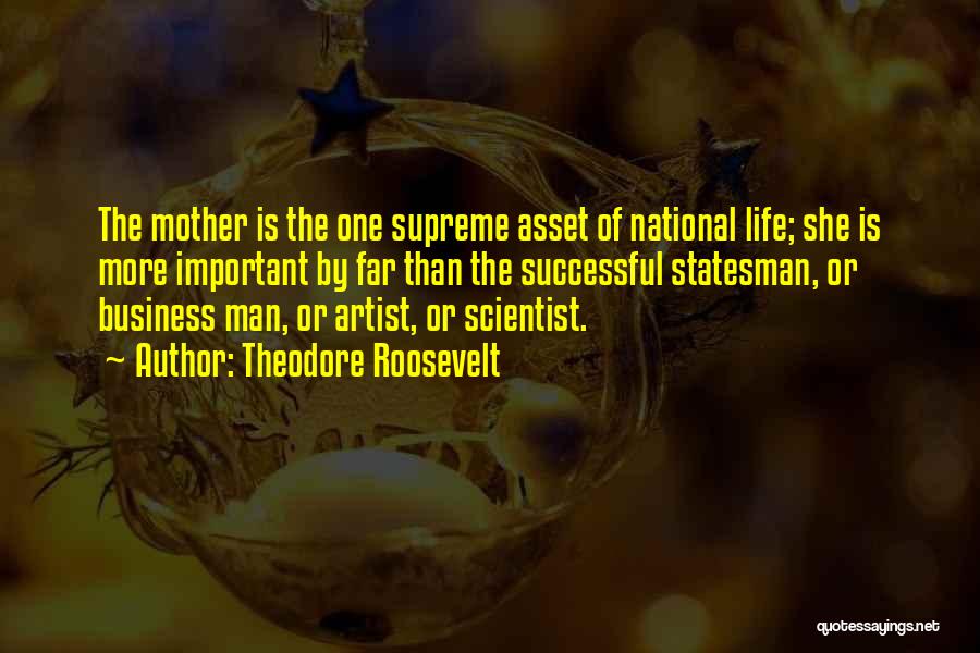 One Man Business Quotes By Theodore Roosevelt