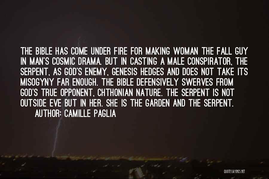 One Man One Woman Bible Quotes By Camille Paglia