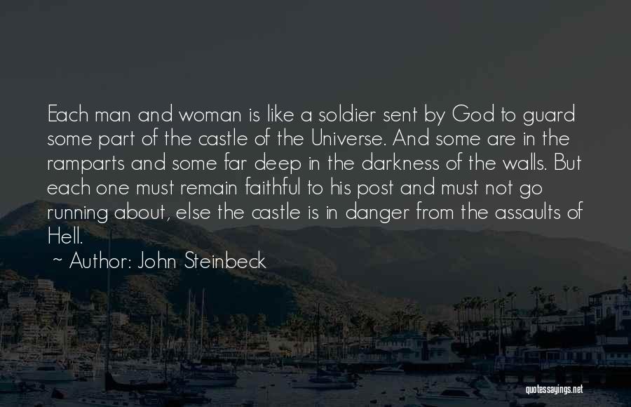 One Man Soldier Quotes By John Steinbeck