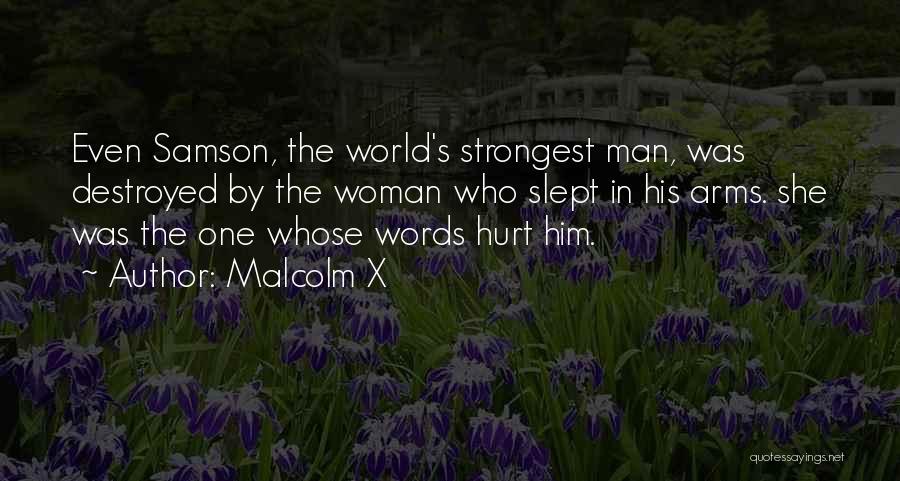 One Man Woman Quotes By Malcolm X