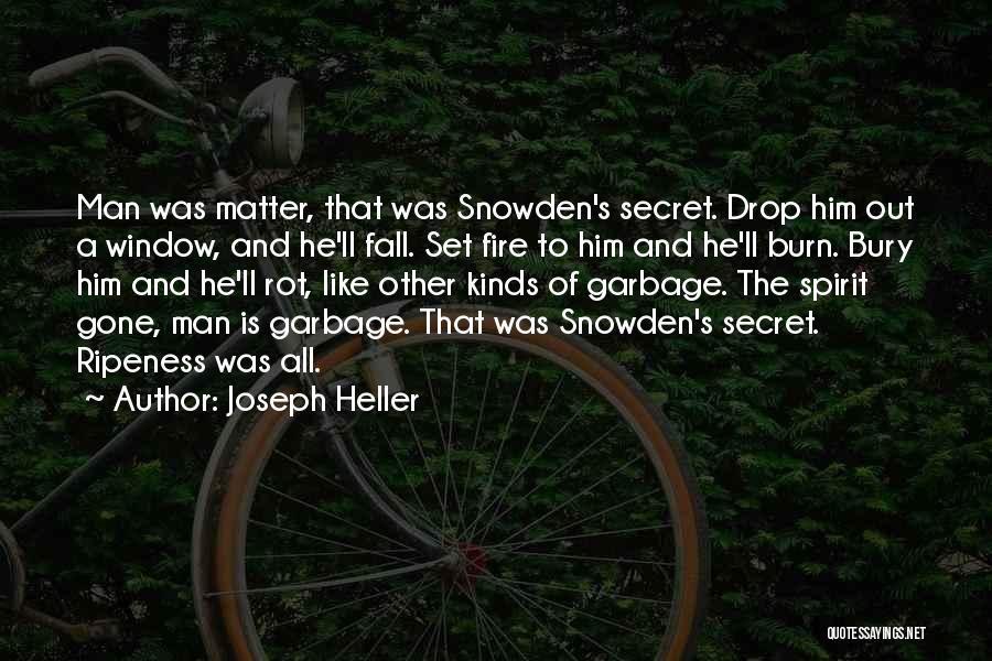 One Man's Garbage Quotes By Joseph Heller