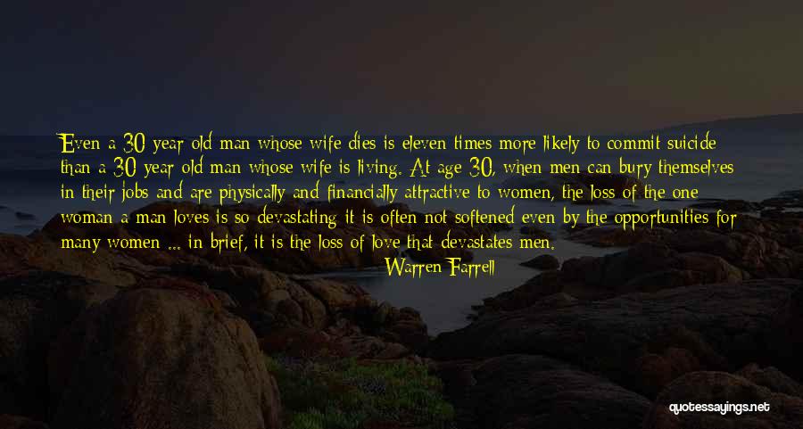 One Man's Loss Quotes By Warren Farrell One Man's Loss Quotes By Warren Farrell