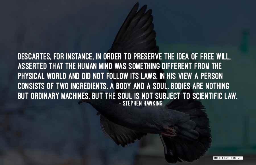 One Mind In Two Bodies Quotes By Stephen Hawking One Mind In Two Bodies Quotes By Stephen Hawking