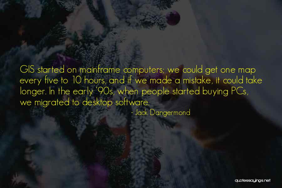 One Mistake And Quotes By Jack Dangermond One Mistake And Quotes By Jack Dangermond