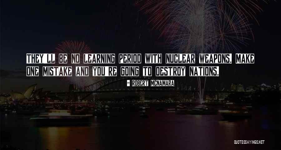 One Mistake And Quotes By Robert McNamara One Mistake And Quotes By Robert McNamara