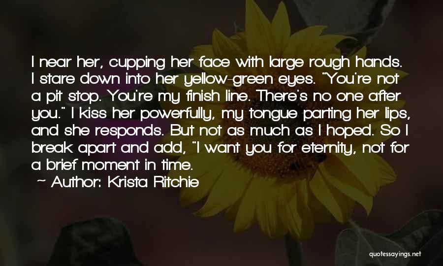 One Moment In Time Quotes By Krista Ritchie
