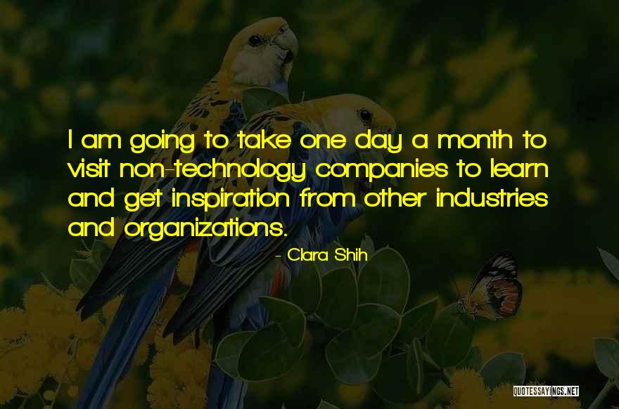 One Month Quotes By Clara Shih One Month Quotes By Clara Shih