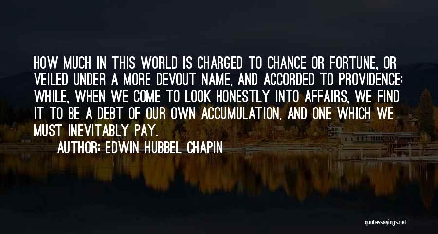 One More Chance Quotes By Edwin Hubbel Chapin