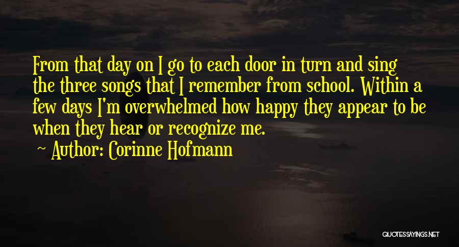 One More Day Of School Quotes By Corinne Hofmann