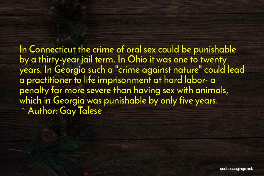 One More Year Of Life Quotes By Gay Talese