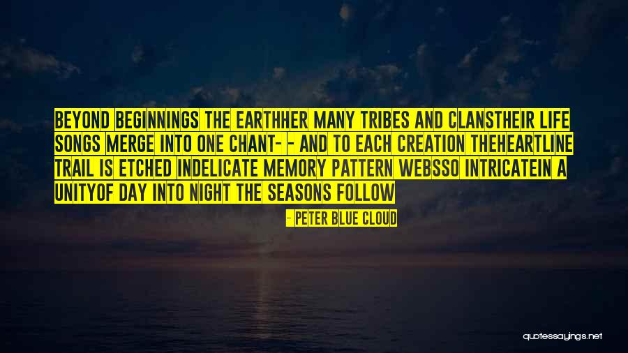 One Night Memory Quotes By Peter Blue Cloud One Night Memory Quotes By Peter Blue Cloud