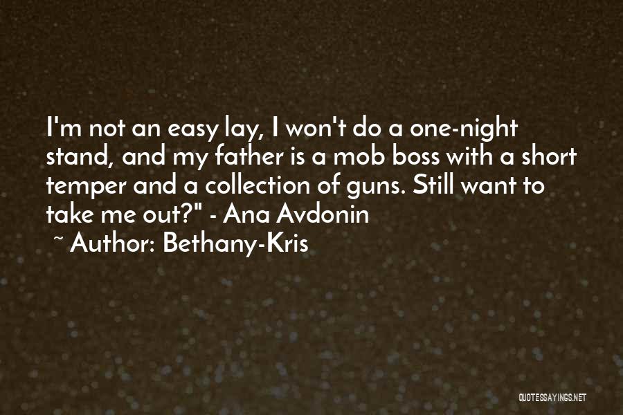 One Night Stand Quotes By Bethany-Kris