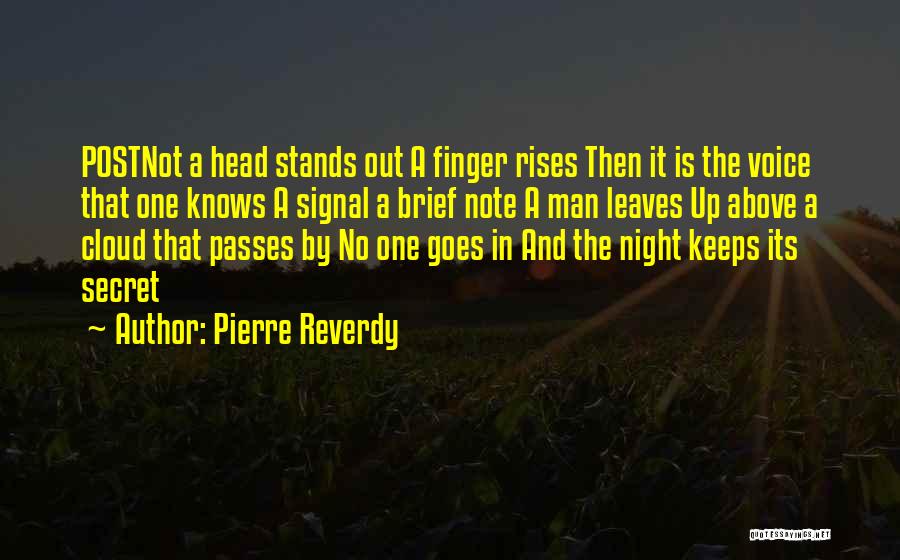 One Night Stands Quotes By Pierre Reverdy