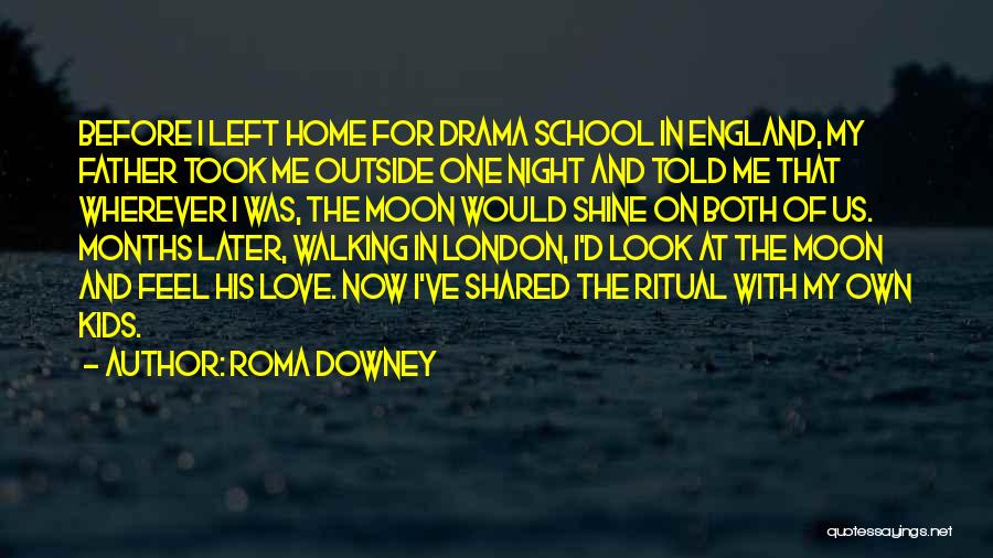 One Night The Moon Quotes By Roma Downey