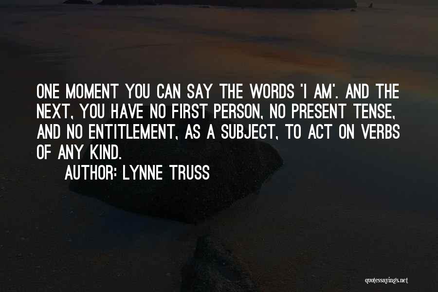 One Of A Kind Person Quotes By Lynne Truss