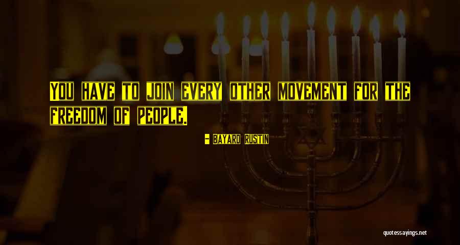 One Of Bayard Rustin Quotes By Bayard Rustin One Of Bayard Rustin Quotes By Bayard Rustin